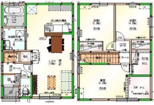 吉成駅 徒歩60分 1-2階の物件間取画像